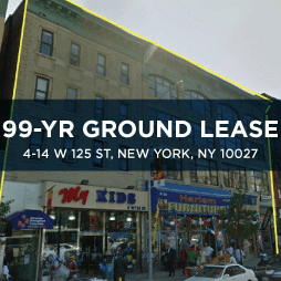 4-14 West 125th Street Office Ground Lease - New York, NY - $20M - Skyline Properties closed deal