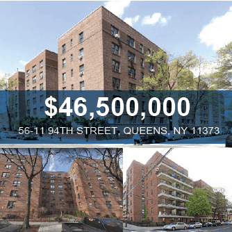 56-11 94th Street Multifamily Investment Sale - Queens, NY - $46.5M - Skyline Properties closed deal