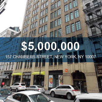 157 Chambers Street Retail Investment Sale - New York, NY - $5M - Skyline Properties closed deal