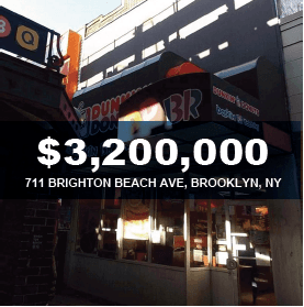 711 Brighton Beach Avenue Mixed Use Investment Sale - Brooklyn, NY - $3.5M - Skyline Properties closed deal